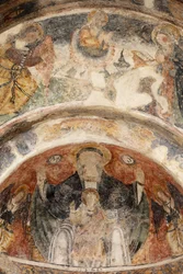 San Pietro bysantinske kirke, Otranto, Apulia, Otranto, Italia