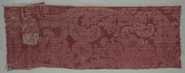 Satin Textile, sent på 1600-tallet.