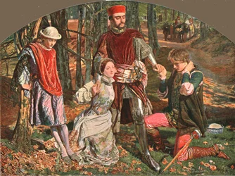 Scene fra The Two Gentlemen of Verona, 1851, c1902.