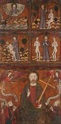 Scener fra livet til Saint Andrew, slutten av 1300-tallet.