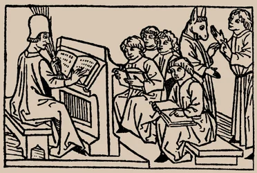 Skoletimer. Fra menneskelivets speil av Rodericus Zamorensis, 1479