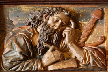 Skulptur i Mallorca katedral: Saint Paul, Palma, Spania