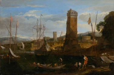 Seaside Landskap I.