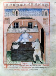 Selger av kapers, 1390-1400