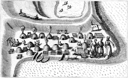 Bosetting i russisk Lappland, 1594