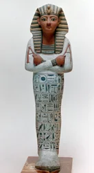 Shabti-figur av Ramesses IV, egyptisk, 20. dynasti