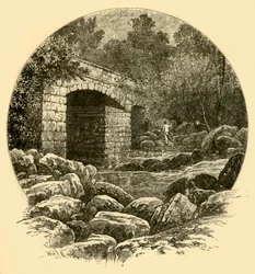 Shaugh Bridge, 1898.
