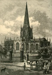 Sheffield Parish Church, 1898.