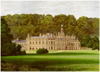 Shelton Abbey, County Wicklow, Irland, hjemmet til jarlen av Wicklow, c1880