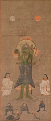 Shomen Kongo: The Blue-Faced Kongo, 1600-tallet.