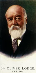 Sir Oliver Lodge, F.R.S., D.Sc., 1927.