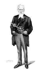 Sir William Crookes , engelsk fysiker og kjemiker, ca 1900-tallet