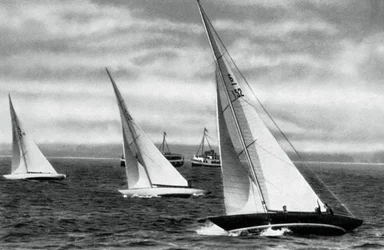 Seks meter R-klasse seiling, OL i Berlin, 1936