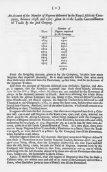 Slaveriregnskap, 1698-1701 1965