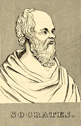 Sokrates, c470-399 f.Kr., 1830.