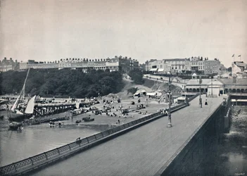 Southend - Fra bryggen, 1895