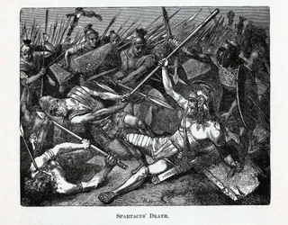 Spartacus død, 1882