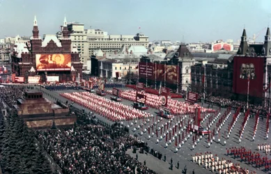 Sportsparade, Røde plass, Moskva, 1972