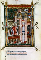 St Denis ved portene til Paris, 1317