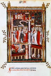 St Denis sender ut misjonærer, 1317