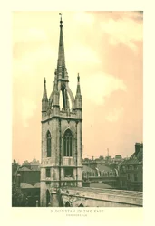 St Dunstan i øst, The Steeple, midten av slutten av 1800-tallet.