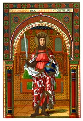 St Ferdinand Ferdinand III av Castilla og Leon, 1886