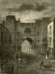 St. Johns Gate, Clerkenwell, c1872.