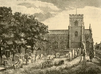 St. Marys kirke, 1898.