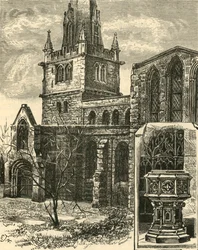 St. Marys stasjon. Fonten, 1898.