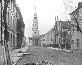 St Philips Church, Charleston, South Carolina, USA, c1900.