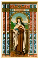St. Theresa av Avila, 1886