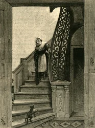 Trapp i Southampton House, c1872.