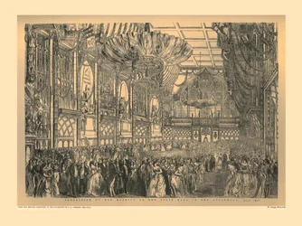 State Ball i Guildhall, 1851, 1886