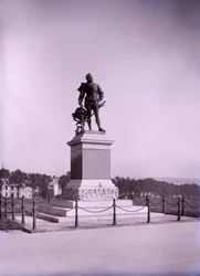 Statue av Francis Drake ved Plymouth i Devon, sent på 1800- og begynnelsen av 1900-tallet.