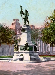 Statue av Paul Chomedey de Maisonneuve, Montreal, 1904