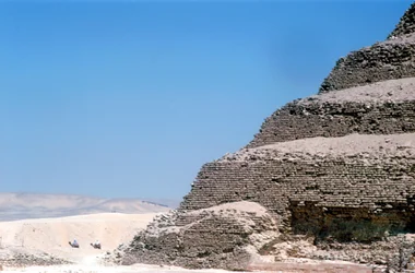 Trinnpyramiden til kong Djoser Zozer, Saqqara, Egypt, 3. dynasti, c2600 f.Kr.