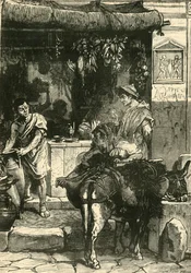 Gatescene i Pompeii, 1890.