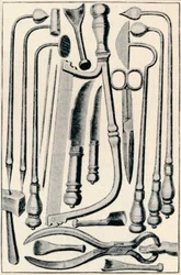 Kirurgiske instrumenter, 1639, 1903