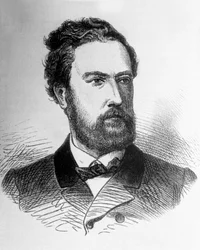 Sveits føderale Eugene Borel (s/hvitt bilde)