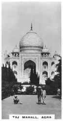 Taj Mahal, Agra, Uttar Pradesh, India, 1925.