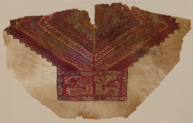 Gobelinvevd åk fra en tunika, 800-1200.