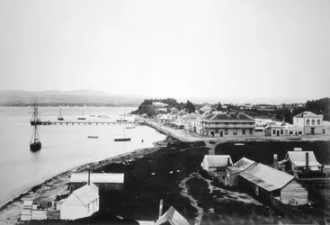 Tauranga, Bay of Plenty, North Island, New Zealand, 1875
