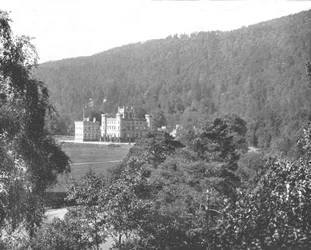 Taymouth Castle, Perthshire, Skottland, 1894.