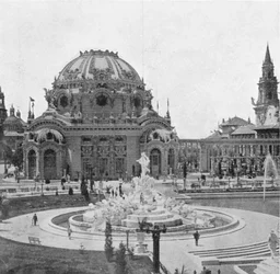 Temple of Music på den panamerikanske utstillingen i Buffalo, 1901