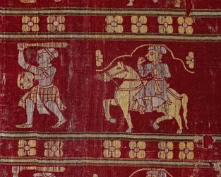 Telthengende del av et større stykke, 1560-1610.