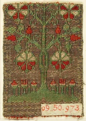 Tekstil, tysk, 1400-tallet.