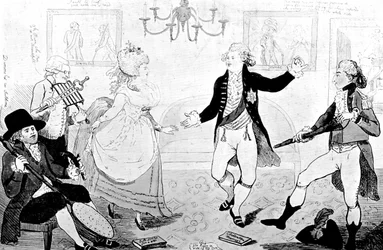 Aprilsnarren, eller nattens dårskap..., 1786