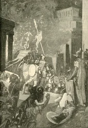 Angrepet på citadellet i Kartago, 1890.