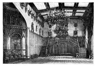 Ballsalen, Balmoral Castle, Skottland