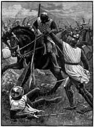 Slaget ved Evesham, 4. august 1265, c1880